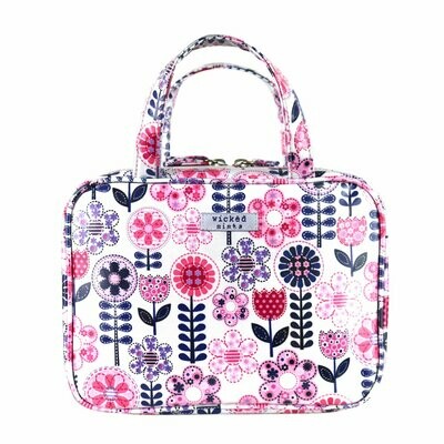 WS Creative Blooms Pink Medium Hold All Cos Bag