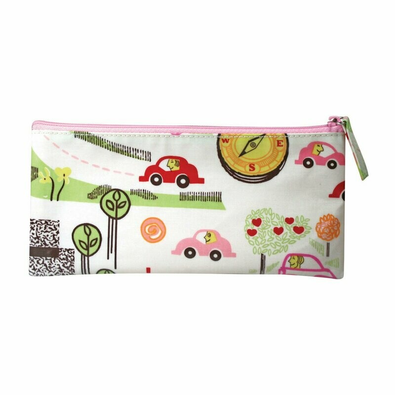 WS Road Trip Small Flat Purse Pink WS Road Trip Small Flat Purse Pink