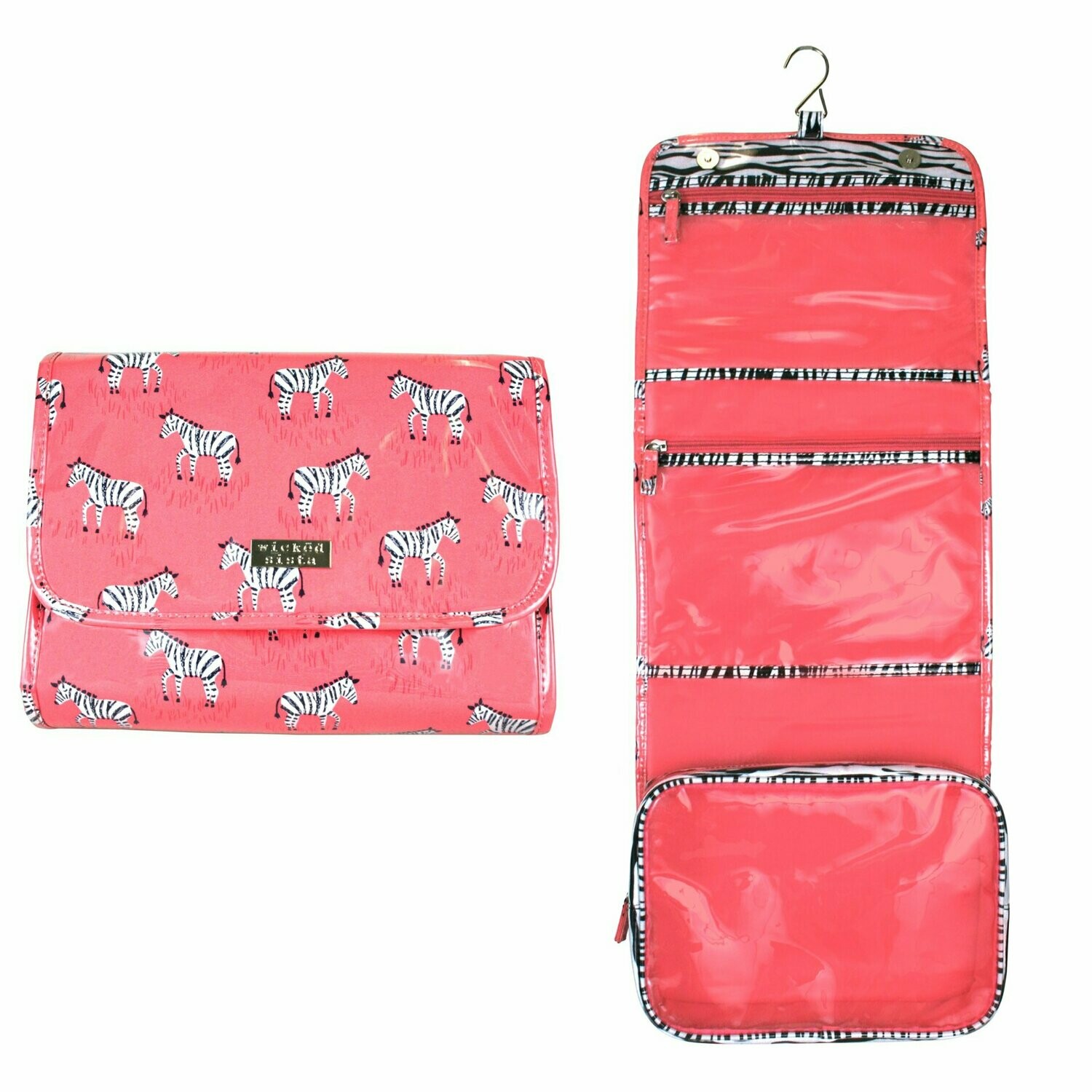 WS Zany Zebra Foldout Bag With Hook