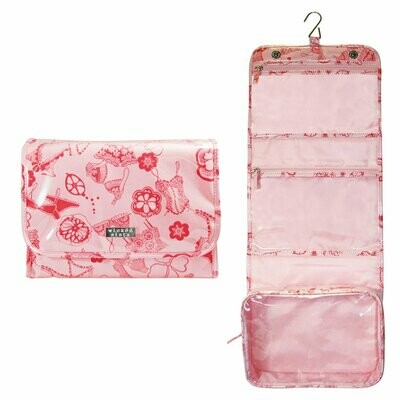 WS Frills Pink Foldout Bag With Hook