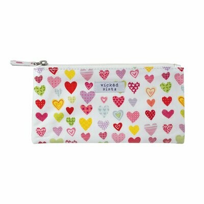 WS Lots Of Love Multi Flat Purse