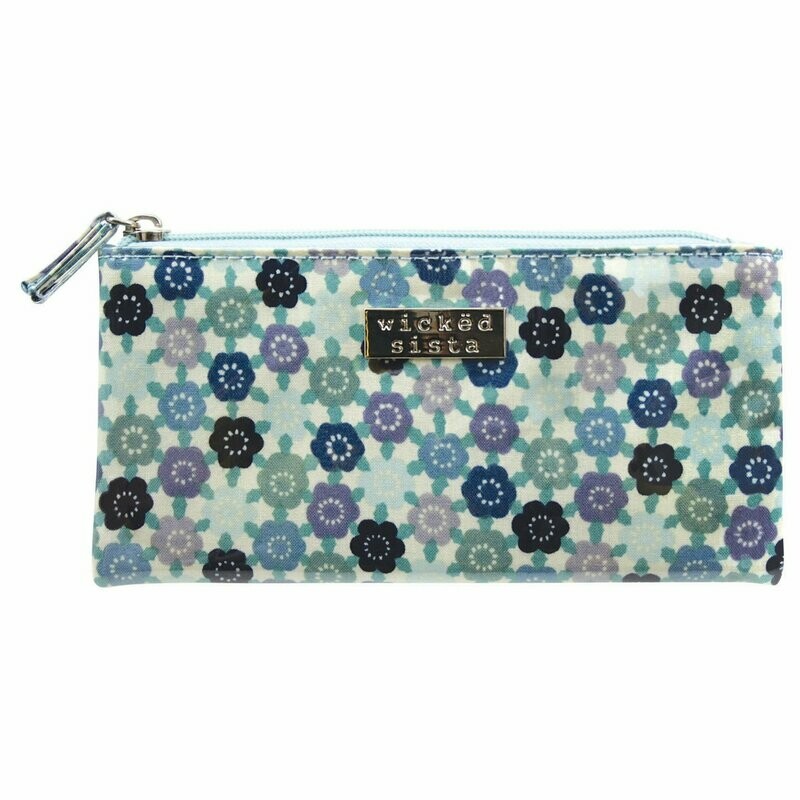 WS Hocus Pocus Blue Flat Purse WS Hocus Pocus Blue Flat Purse