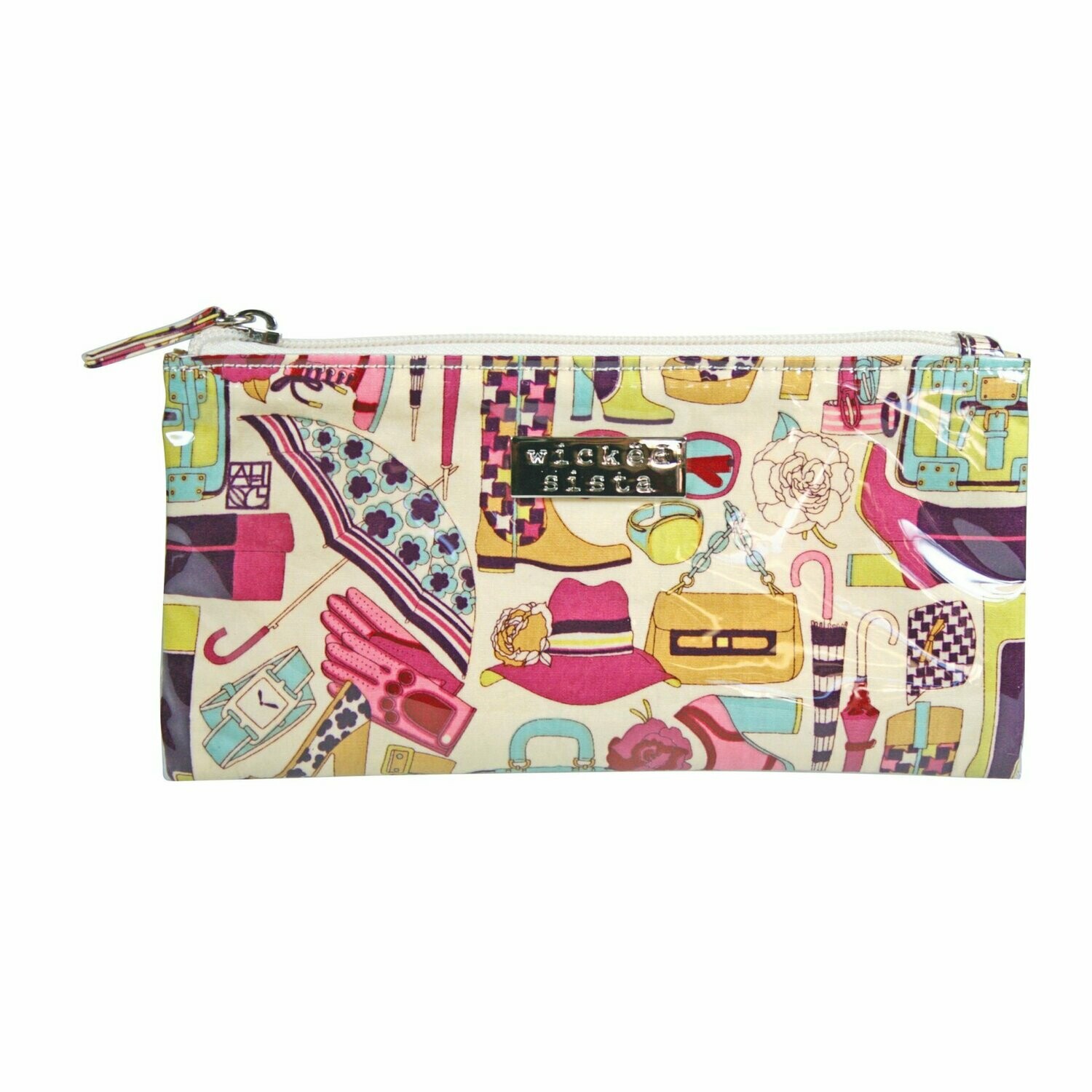 WS Vintage Fashion Berry Flat Purse