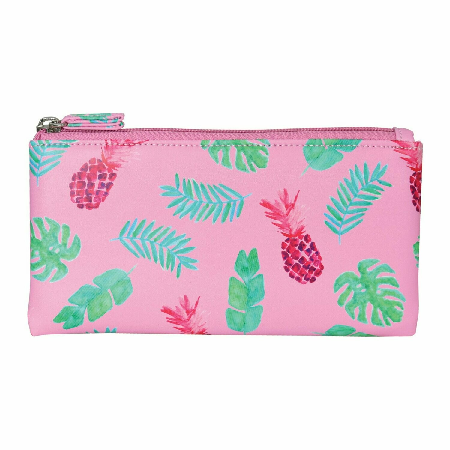 WS Pineapple Palm Flat Purse