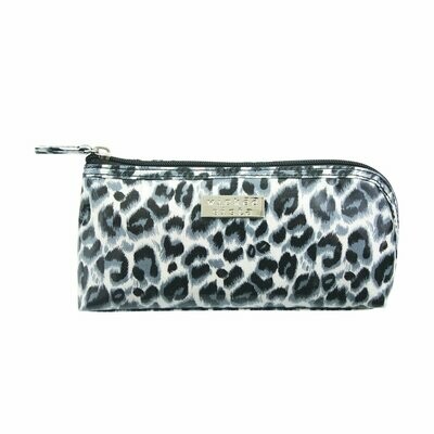 WS Ocelot Side Opening Make Up Purse