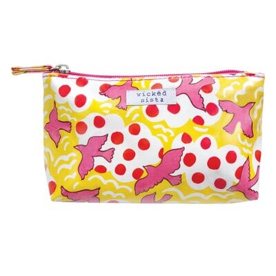 WS Flying High Pink/Yellow Soft A-Line Bag