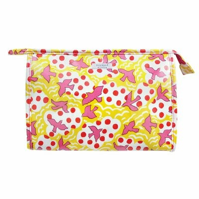 WS Flying High Pink/Yellow Large A-Line Bag