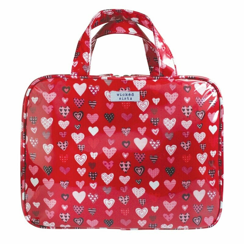 WS Lots Of Love Red Large Hold All WS Lots Of Love Red Large Hold All