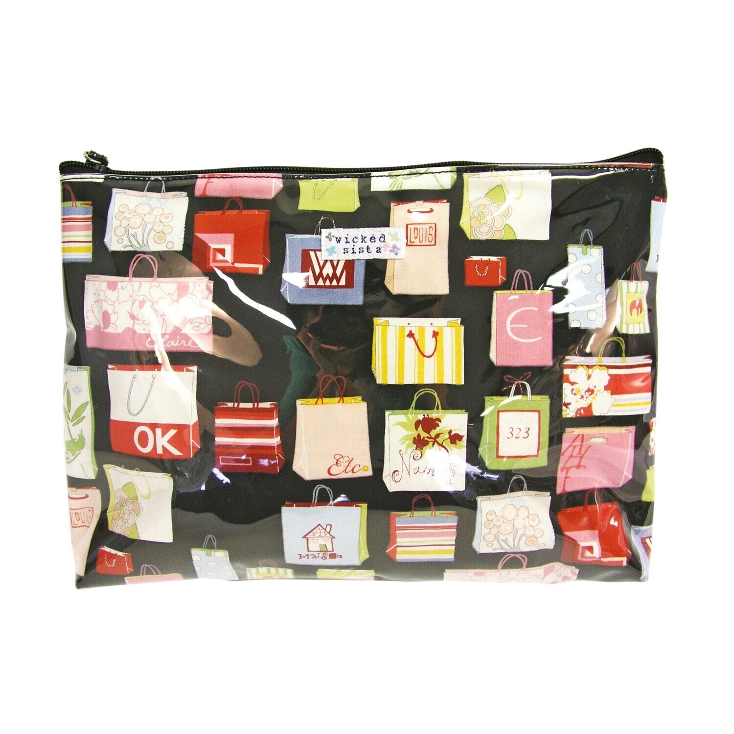 WS Shopping Bag Extra Large Flat Bag Black