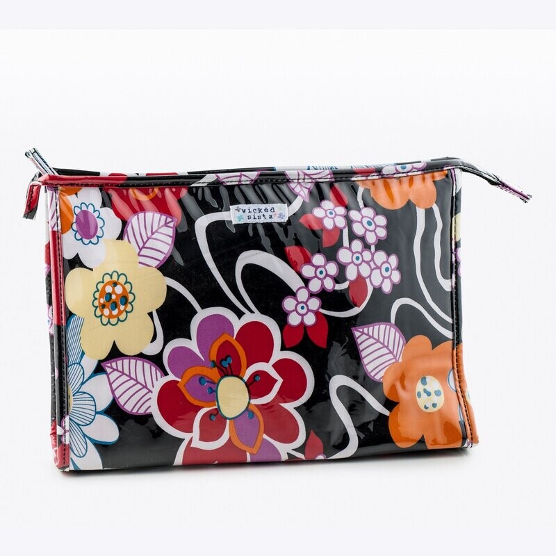 WS Bag Flower Power Black Large WS Bag Flower Power Black Large