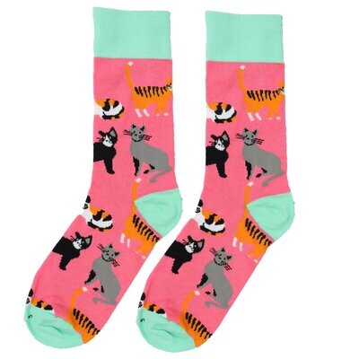 WS Socken Cats Gr. 35-42