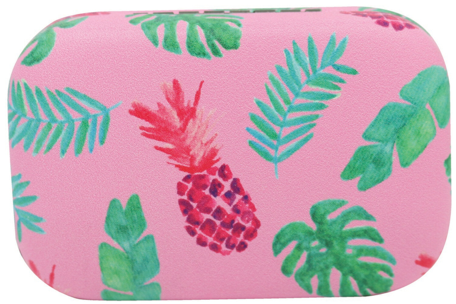 WS Rectangle Jewellery Travel Case Pineapple Palm
