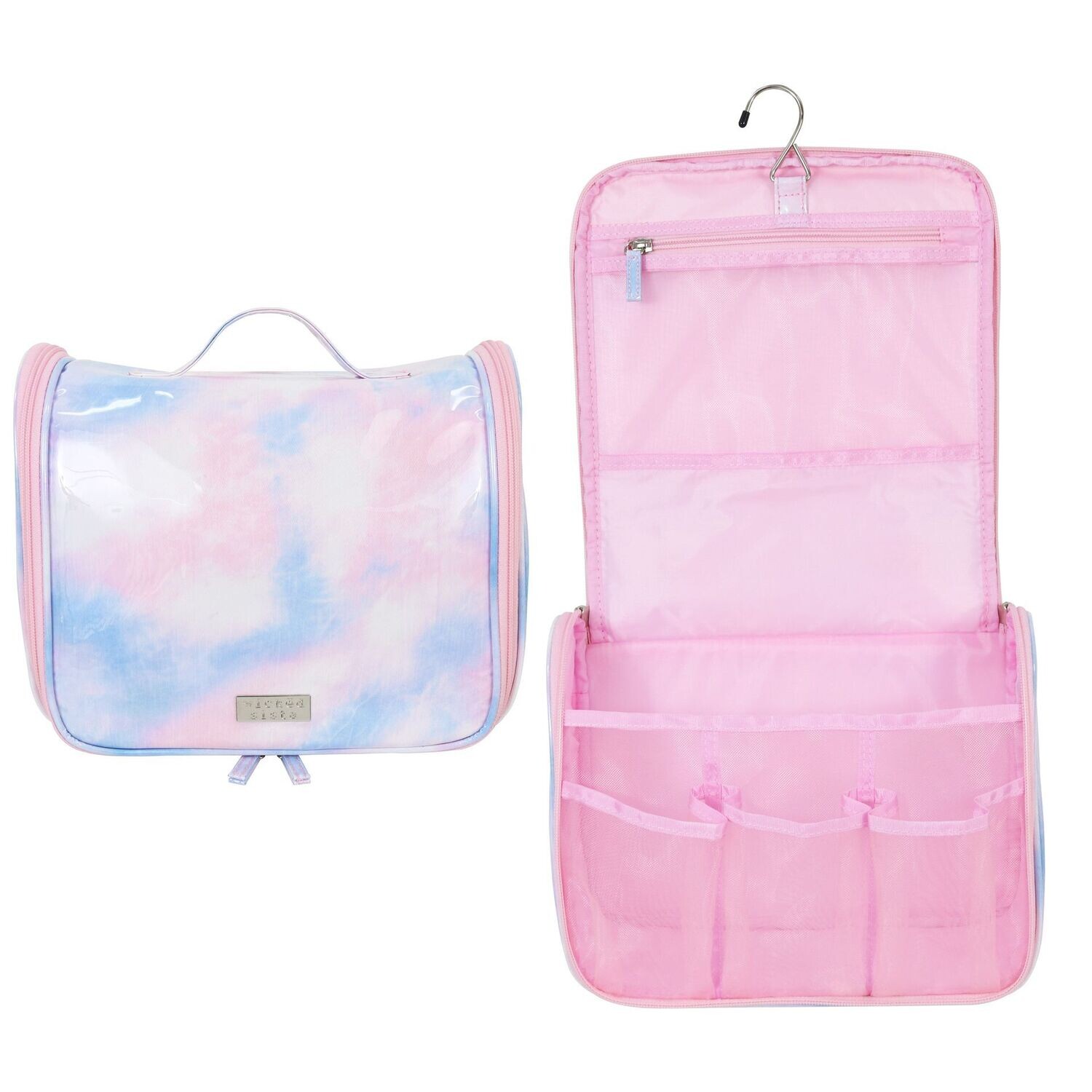 WS Pastel Tie Dye Travel Bag With Hook