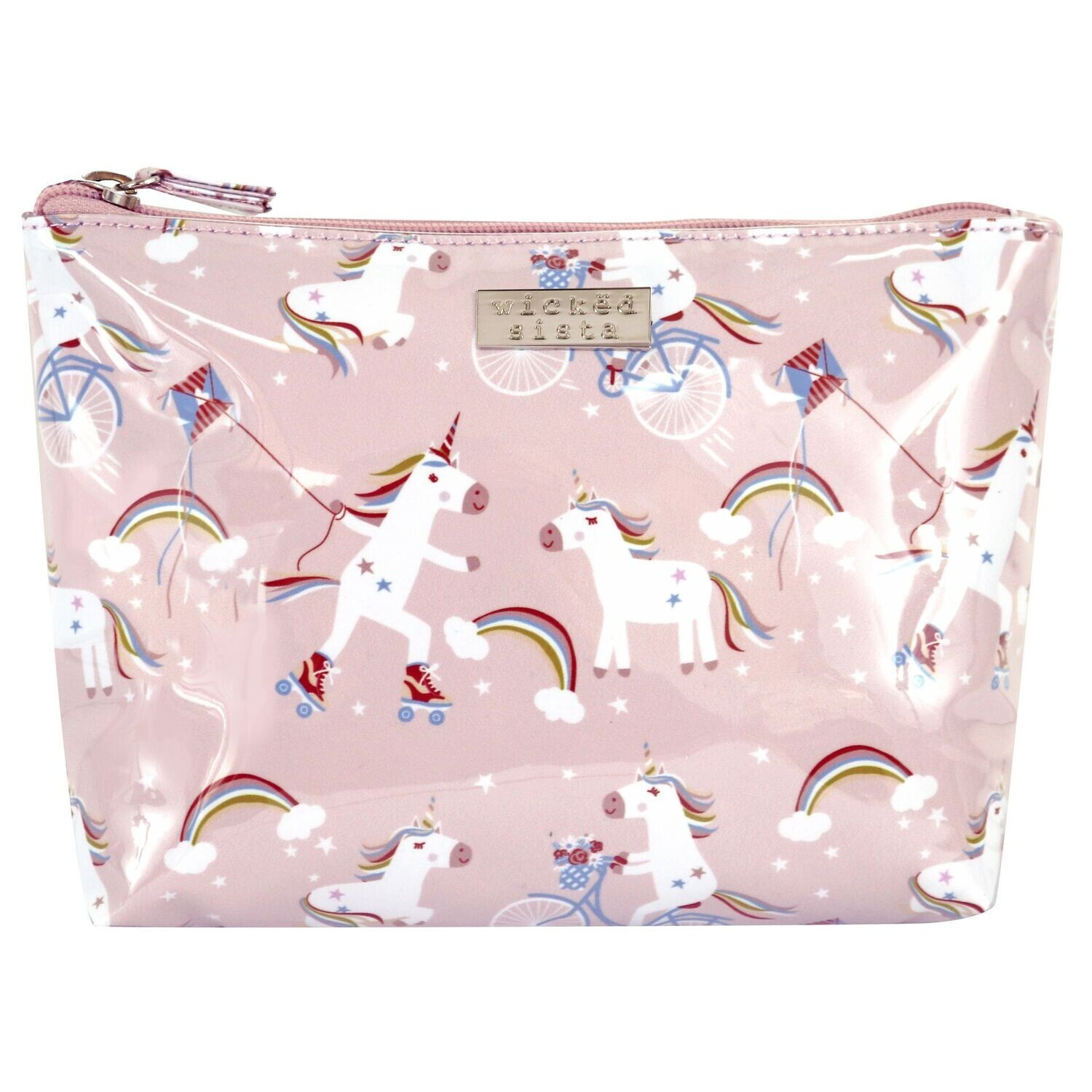WS Unicorns At Play Medium Soft A-Line Cos Bag