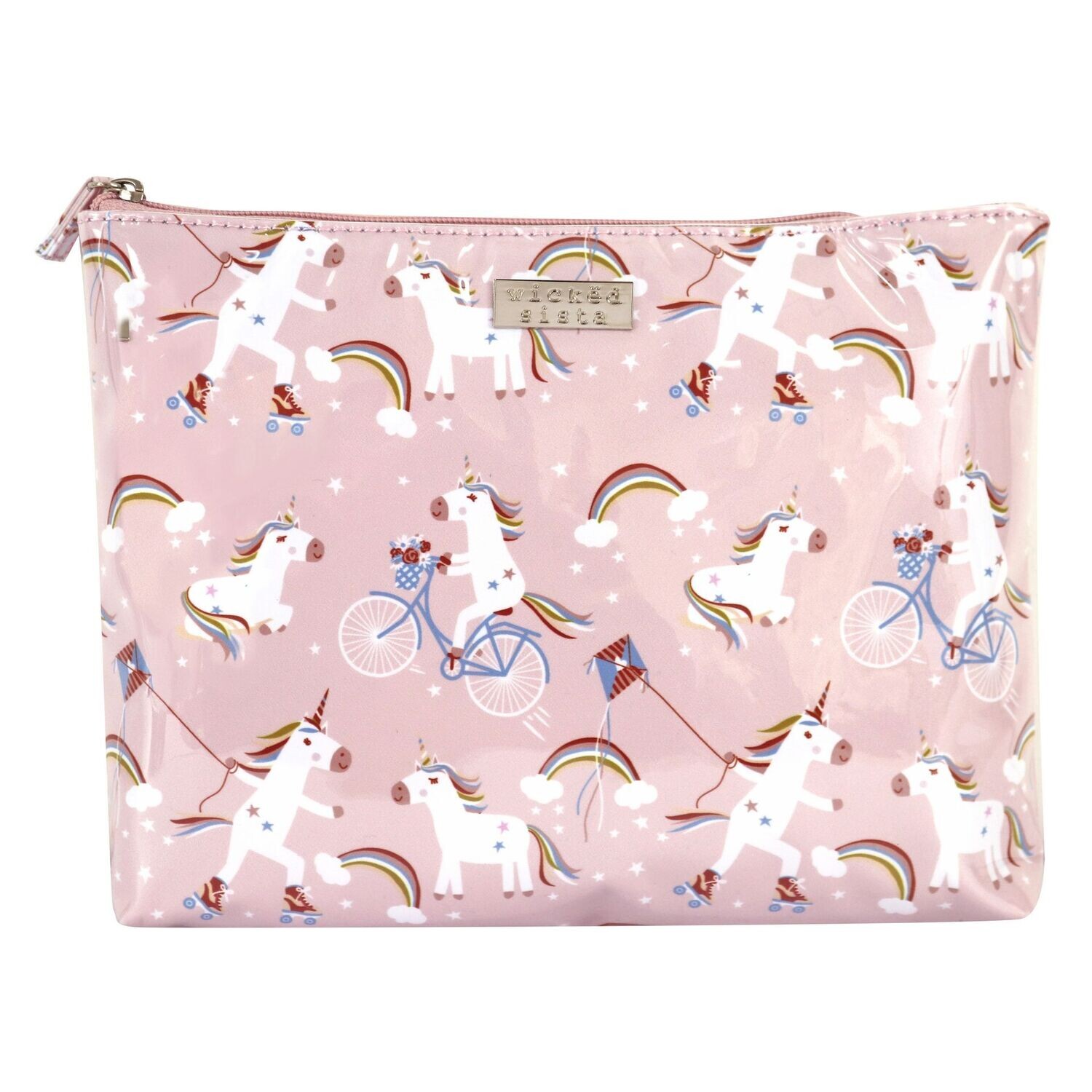 WS Unicorns At Play Extra Large Flat Bag