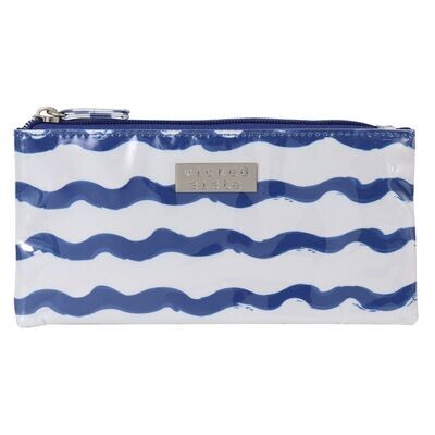WS Wavy Stripe Small Flat Purse WS Wavy Stripe Small Flat Purse