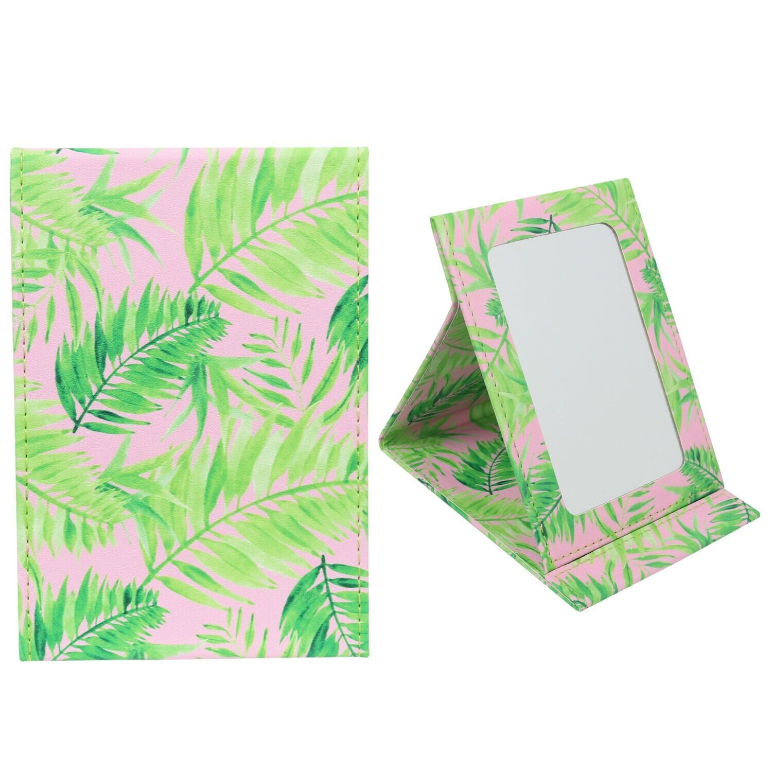 WS Large Travel Mirror Coastal Breeze Series - Criss Cross