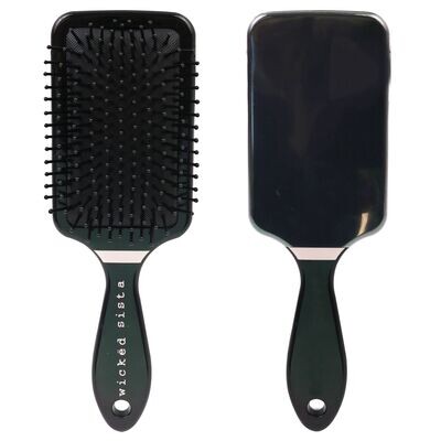 WS Paddle Hair Brush Black/Rose Gold