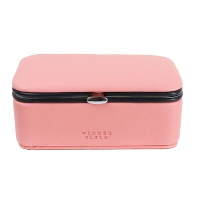 WS Pastel Jewellery Travel Case Coral