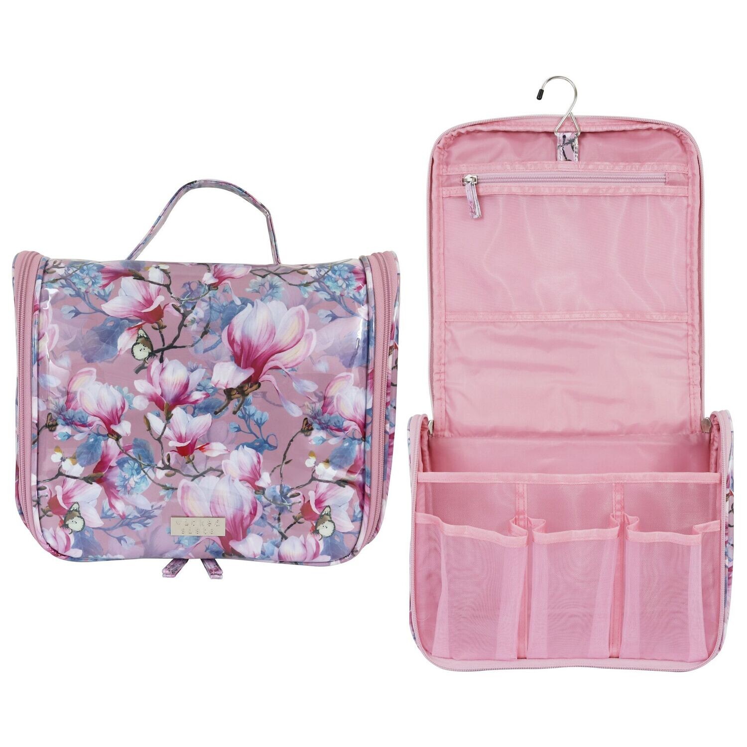 Ws In Bloom Pink Travel Bag With Hook