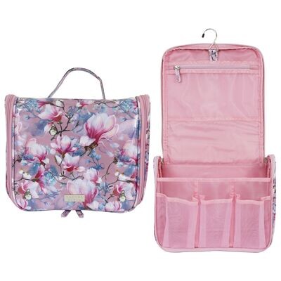 Ws In Bloom Pink Travel Bag With Hook