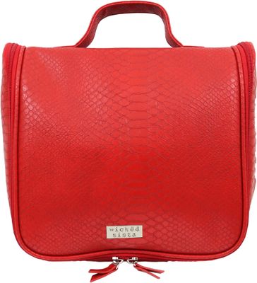 WS Moc Croc Red Travel Bag with Hook WS Moc Croc Red Travel Bag with Hook