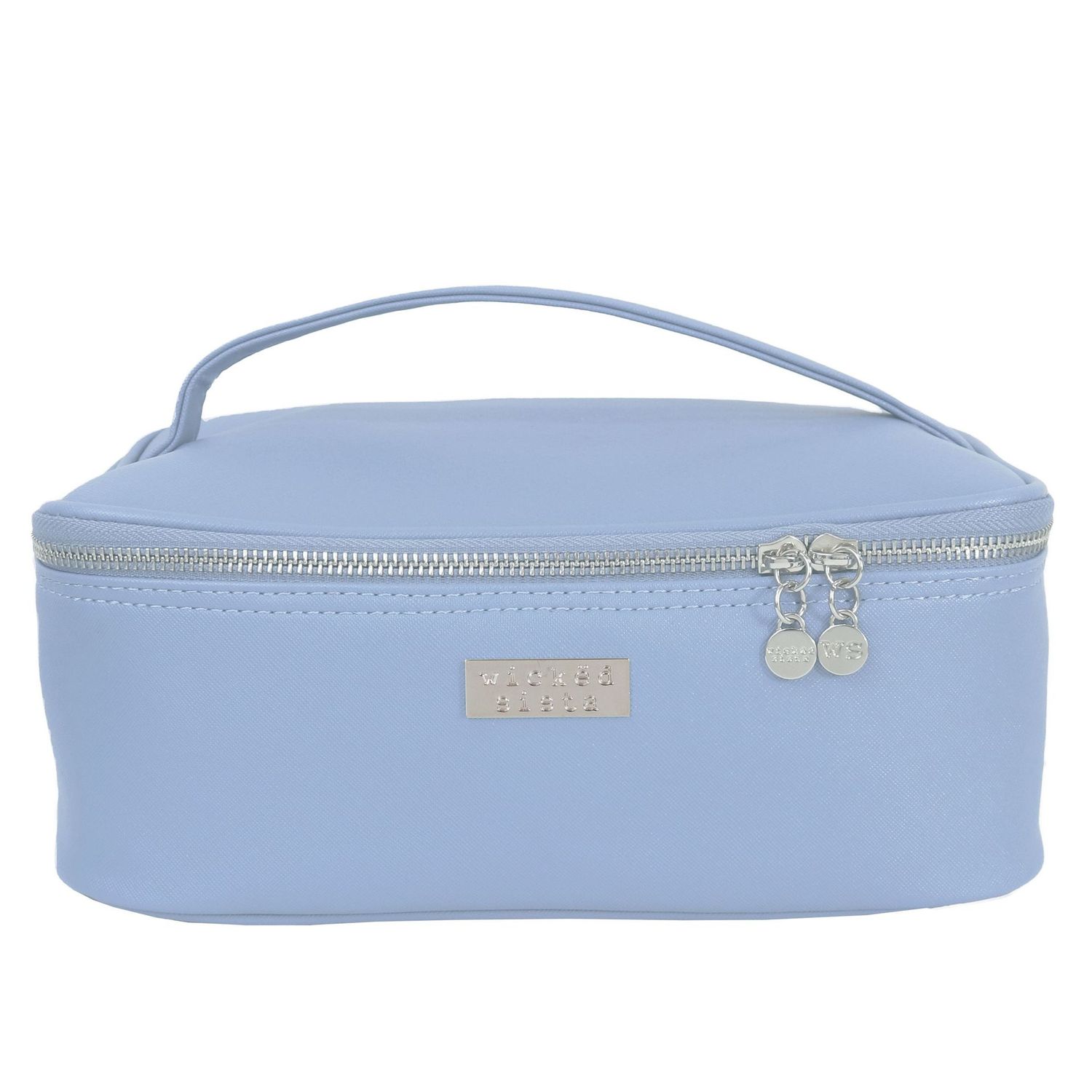 WS Premium Sky Blue Medium Beauty Case