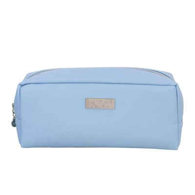 WS Premium Sky Blue Rectangular Cosm. Bag
