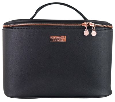 WS Premium Black Large Hold All Cosm. Bag WS Premium Black Large Hold All Cosm. Bag
