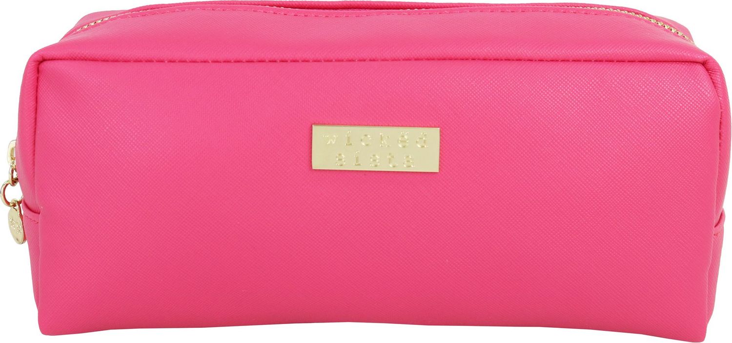 WS Premium Hot Pink Rectangular Cosm. Bag