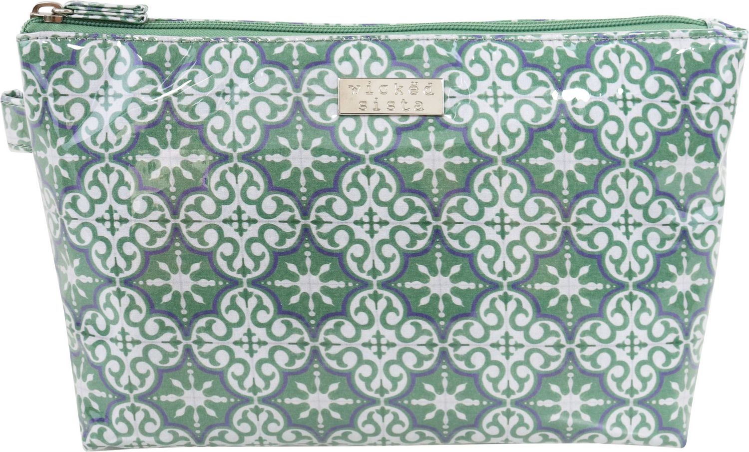 WS Moroccan Tile Large Cosm. Bag