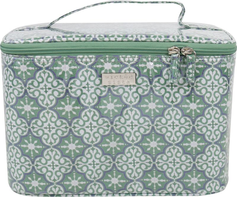 WS Moroccan Tile Large Beauty Case