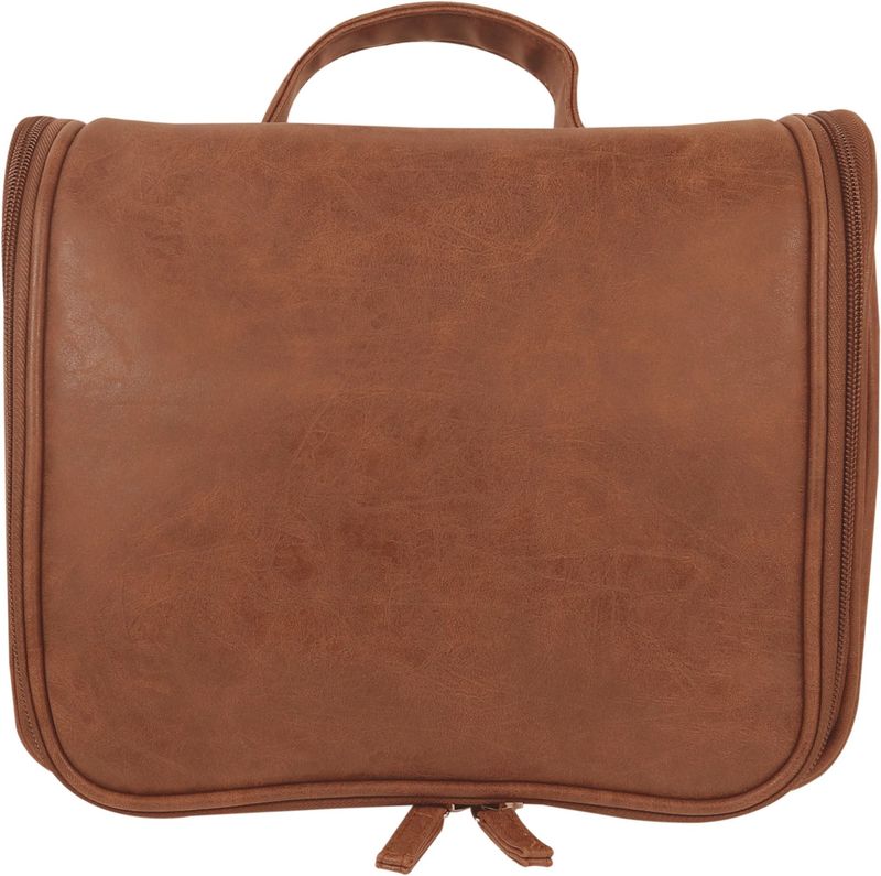 WS Mister Chestnut Wash Bag With Hook WS Mister Chestnut Wash Bag With Hook