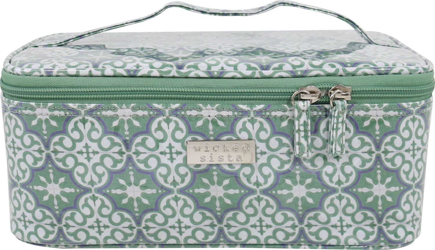 WS Moroccan Tile Medium Beauty Case