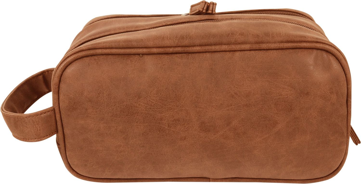 WS Mister Chestnut Double Zip Wash Bag