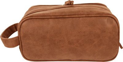WS Mister Chestnut Double Zip Wash Bag WS Mister Chestnut Double Zip Wash Bag