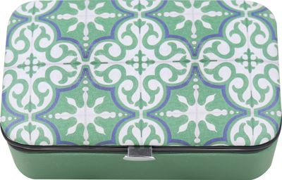 WS Deluxe Jewellery Travel Case Moroccan Tile