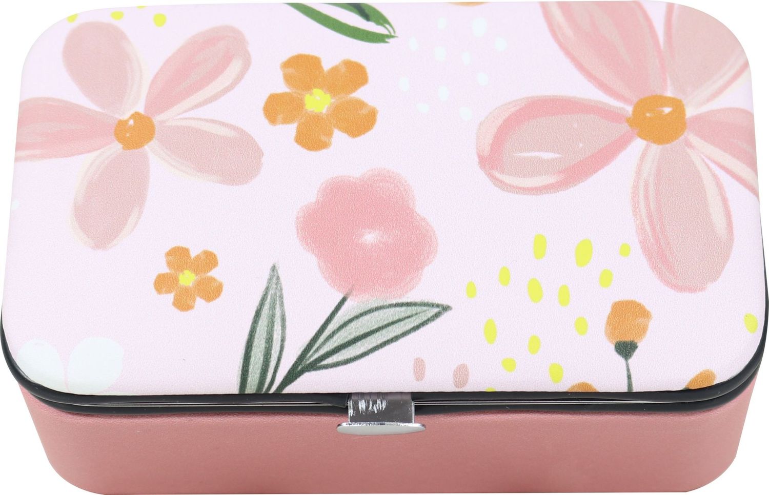 WS Deluxe Jewellery Travel Case Abstract Floral