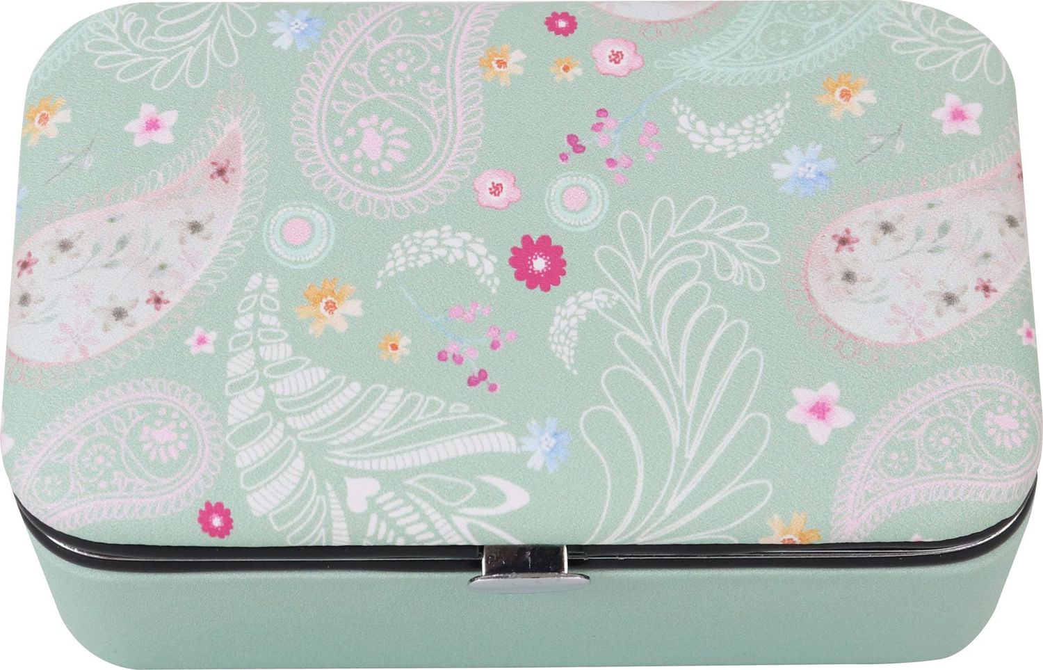 WS Deluxe Jewellery Travel Case Floral Paisley