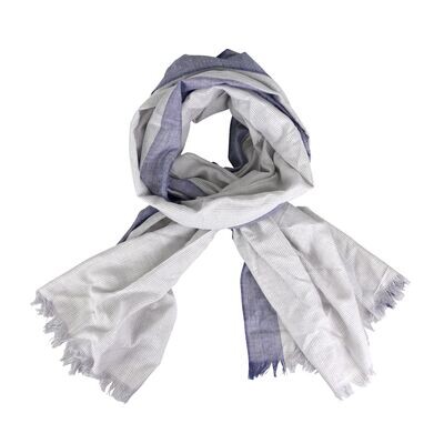 Pin Stripe Schal Blue Pin Stripe Schal Blue