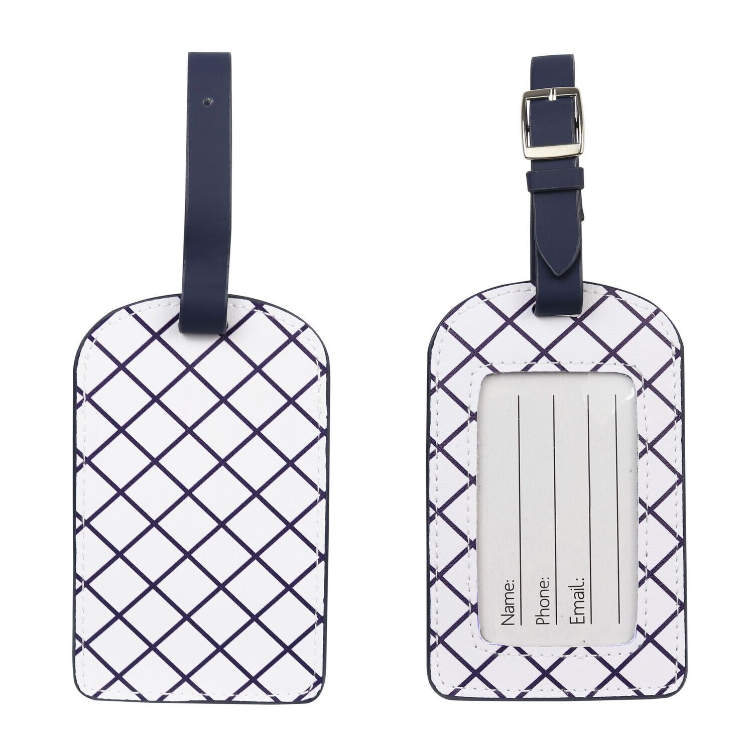 WS Luggage Tag Criss Cross WS Luggage Tag Criss Cross