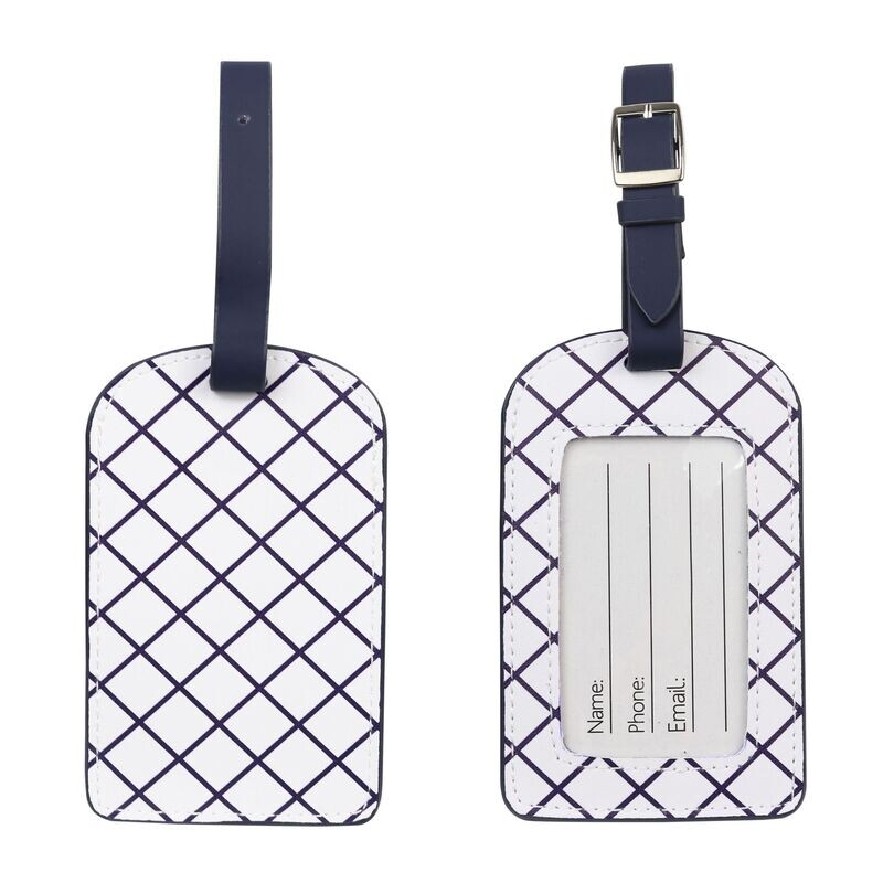 WS Luggage Tag Criss Cross