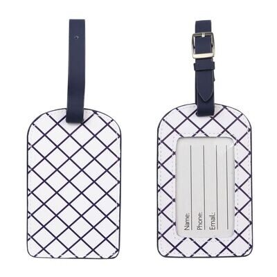 WS Luggage Tag Criss Cross WS Luggage Tag Criss Cross