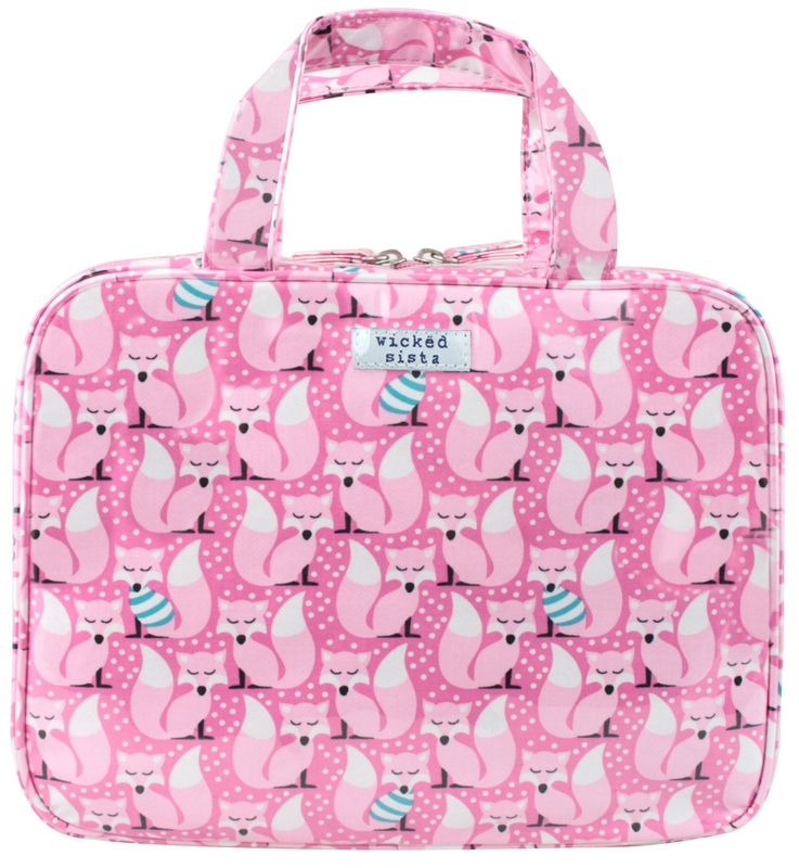 WS Fox in Tops Large Hold All Cosmetic Bag