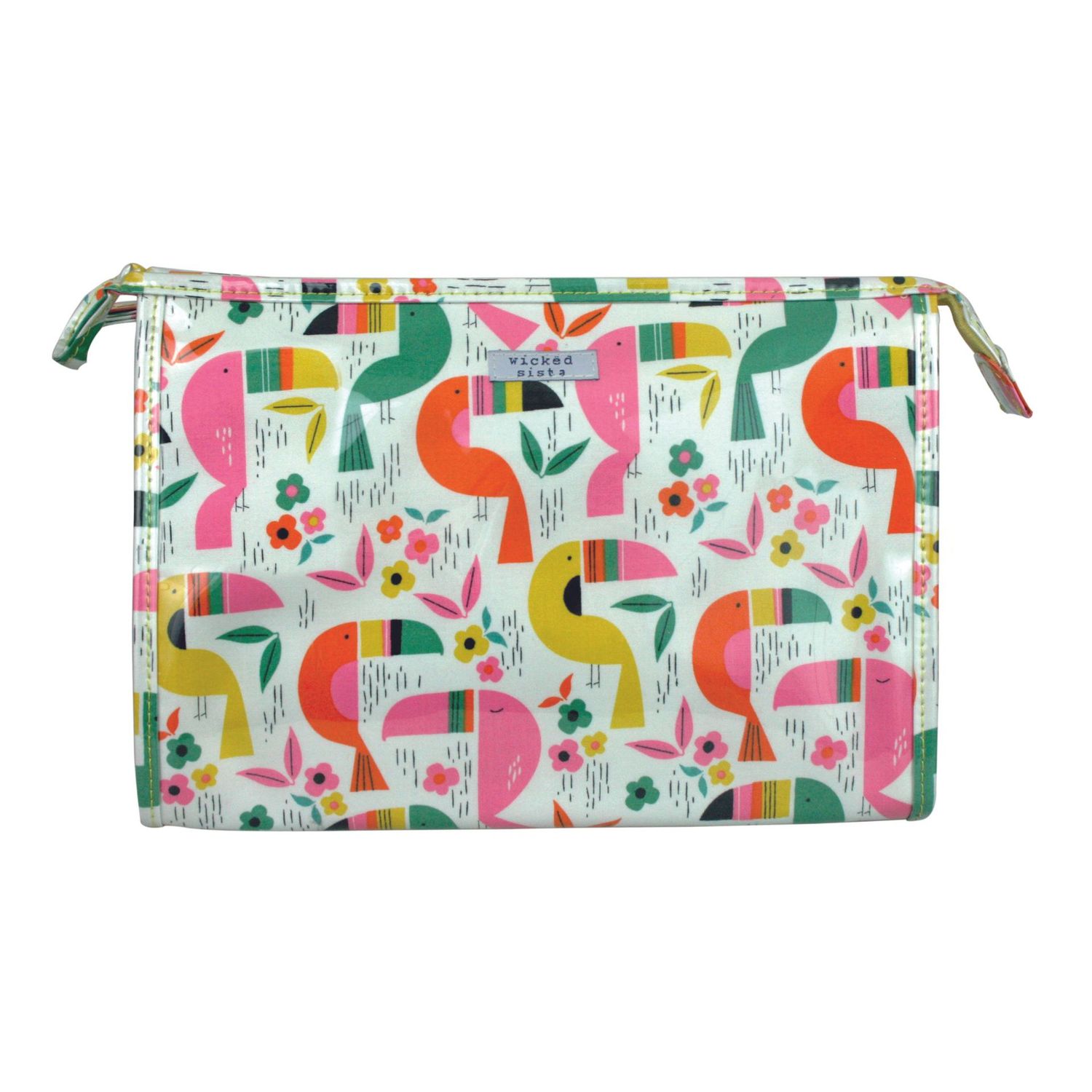 WS Toucan Town Large Aline Cosmetic Bag