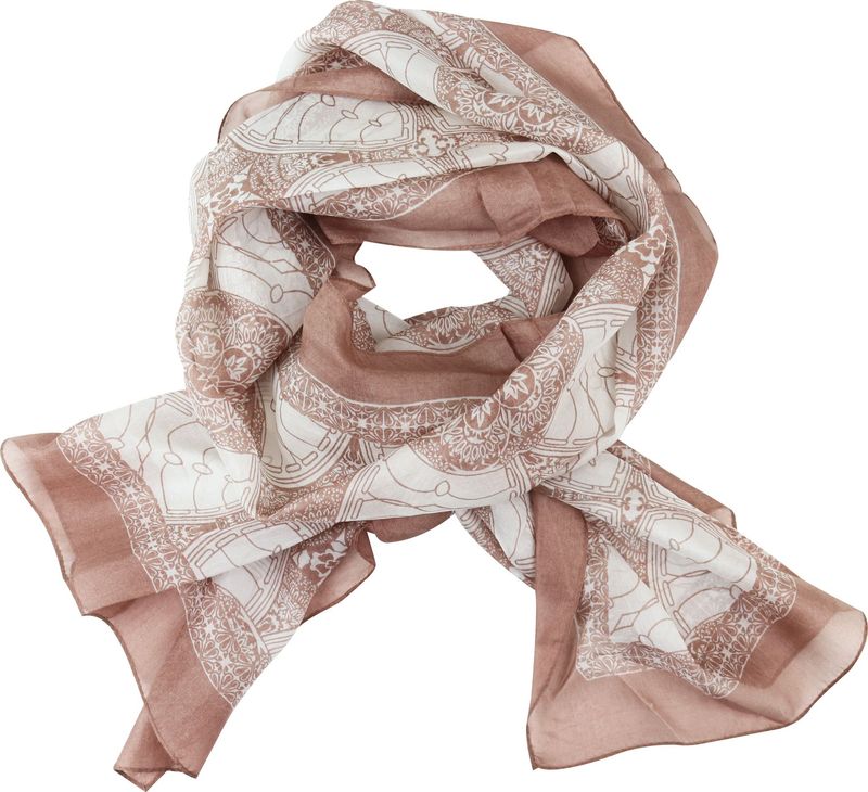 Columbia Beige Silk Schal