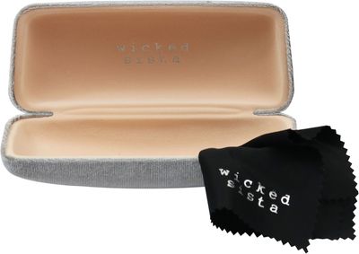 Eyewear Case Velvet PEARL GREY