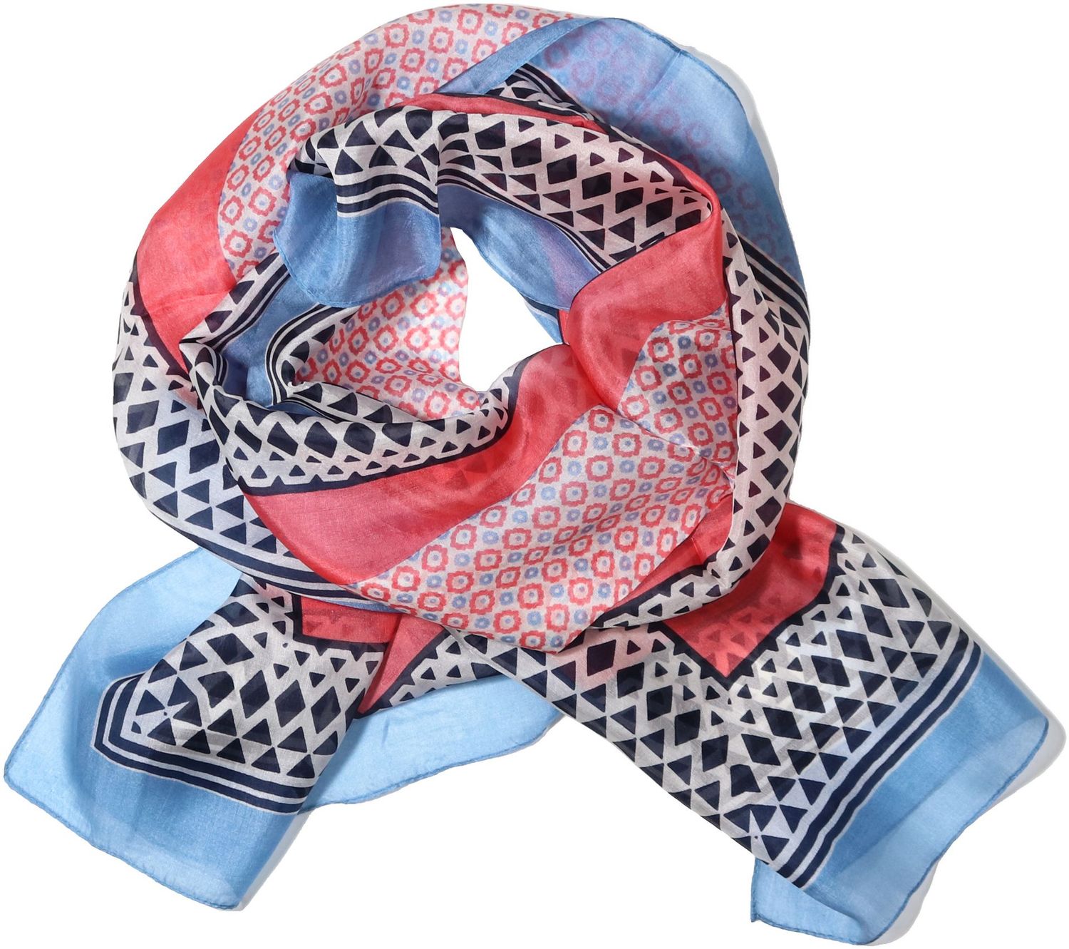 Santiago Multi Silk Schal