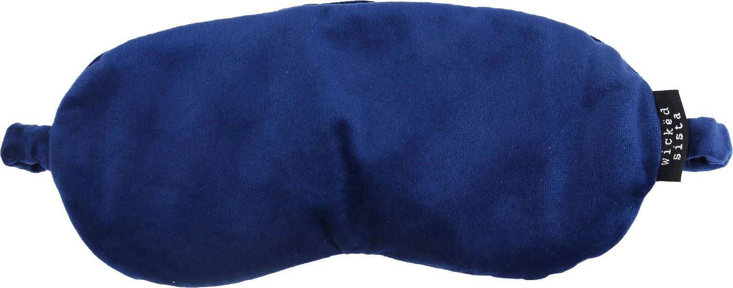 Velvet Weighted Eye Mask NAVY Velvet Weighted Eye Mask NAVY