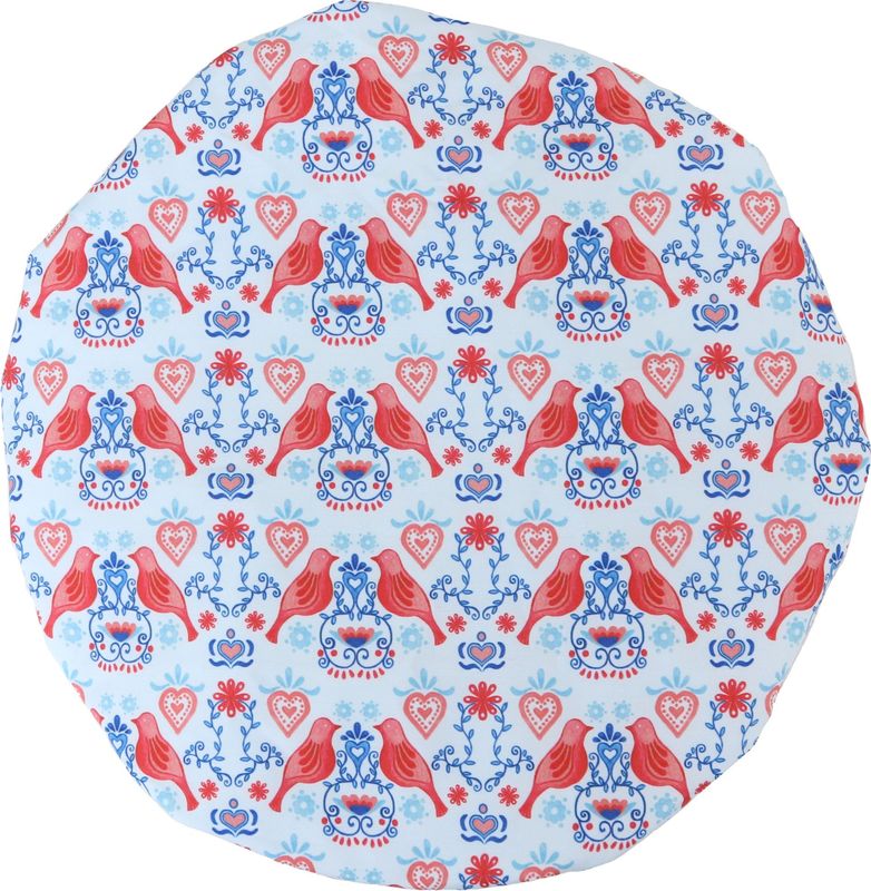 WS Shower Cap in PVC Bag LOVE BIRDS